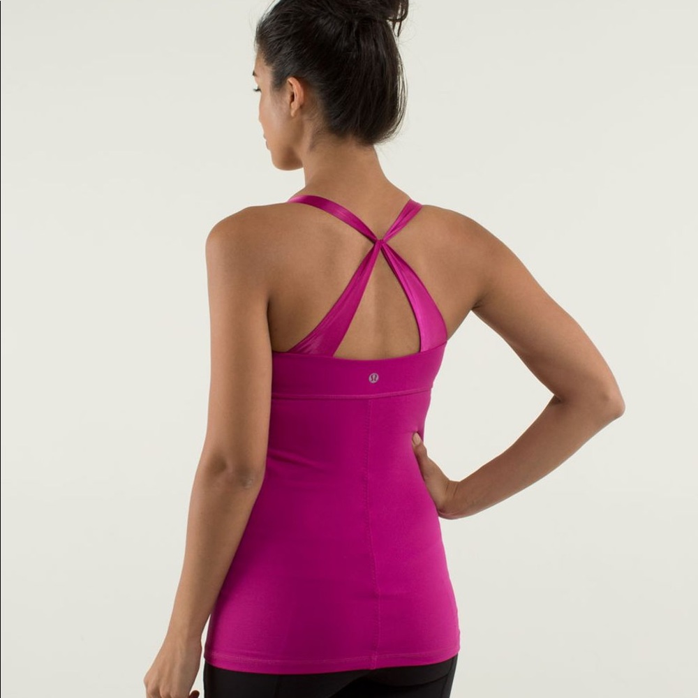 lululemon pink tank
